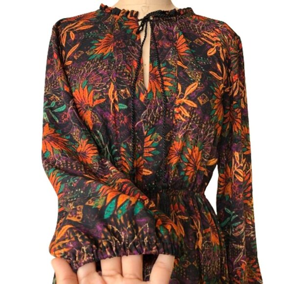 🌼 host pick 🌼 H&M boho maxi tiered floral dress - Picture 2 of 16